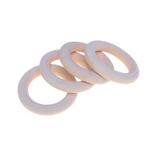 GALPADA 20 Stück Teiliges Naturholzringe Roh zum Basteln DIY Schmuck Anhänger Handtaschen Deko Holzringe für Vielfältige Kreativprojekte GALPADA 20 Stück Teiliges Naturholzringe Roh zum Basteln DIY Schmuck Anhänger Handtaschen Deko Holzringe für Vielfältige Kreativprojekte von GALPADA