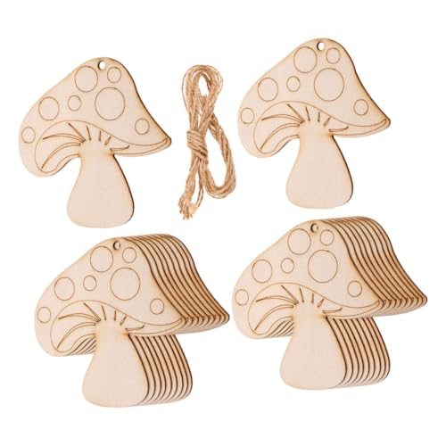 GALPADA 20 Stück Teiliges Pilz Holzscheiben Natürliche Holzverzierungen zum Basteln und Bemalen DIY Holzstücke für Kreative Dekoration und Hochzeit Sichere Holz Deko für Heimgestaltung GALPADA 20 Stück Teiliges Pilz Holzscheiben Natürliche Holzverzierungen zum Basteln und Bemalen DIY Holzstücke für Kreative Dekoration und Hochzeit Sichere Holz Deko für Heimgestaltung von GALPADA