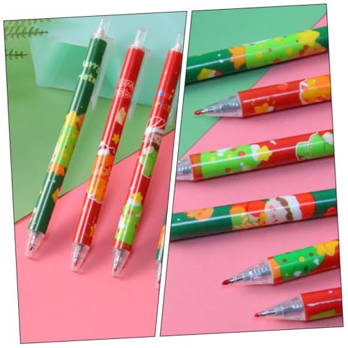 GALPADA 20 Stück Teiliges Schreibset Weihnachts Kugelschreiber mit Ergonomischem Design Glattes Schreiben für Büro Schule Geschenkideen für Mädchen und Kreative Schreibaccessoires von GALPADA