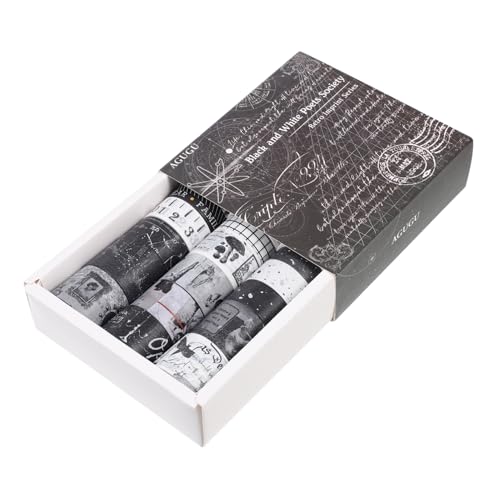 GALPADA 20 Stück Teiliges Vintage Washi Tape Selbstklebend aus Washi Papier Dekoratives Scrapbooking Klebeband für Tagebuch Planer und DIY Bastelprojekte Rückstandsfrei Entfernbares von GALPADA