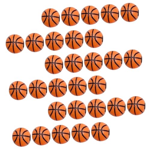 GALPADA 200 Stück Basketball Acrylperlen Auffädeln DIY Schmuckherstellung Perlen für Armbänder Charms Bastelmaterial in Großen Mengen für Freundschaftsketten und Dekorationen von GALPADA