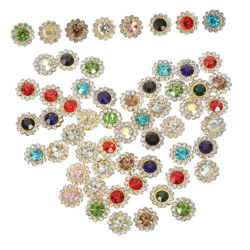 GALPADA 200 Stück Doppellagige Sonnenblumen Strasssteine zum Aufnähen Bunte DIY Kleidungsdekoration Krallenfester Schmuck für Handarbeit Schuhe Hüte Taschen GALPADA 200 Stück Doppellagige Sonnenblumen Strasssteine zum Aufnähen Bunte DIY Kleidungsdekoration Krallenfester Schmuck für Handarbeit Schuhe Hüte Taschen von GALPADA