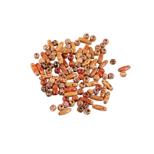 GALPADA 200 Stück Holzperlen Mix mit Muster DIY Bastelperlen Runde Naturholz Perlen für Schmuckherstellung Bastelset Kreative Zubehör für Armbänder und Deko GALPADA 200 Stück Holzperlen Mix mit Muster DIY Bastelperlen Runde Naturholz Perlen für Schmuckherstellung Bastelset Kreative Zubehör für Armbänder und Deko von GALPADA