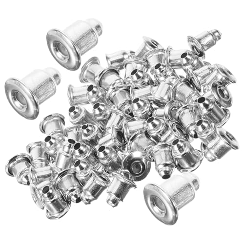 GALPADA 200 Stück Metall Ohrstecker Verschlüsse Bullets Stoppers Ohrring Rückseiten Nickelfrei Leicht Komfortabel Für DIY Ohrschmuck Zubehör GALPADA 200 Stück Metall Ohrstecker Verschlüsse Bullets Stoppers Ohrring Rückseiten Nickelfrei Leicht Komfortabel Für DIY Ohrschmuck Zubehör von GALPADA