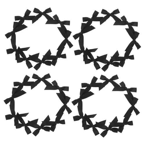 GALPADA 200 Stück Mini Satinband Schleifen Schwarz Kleine Dekobögen für Diy Basteln Hochzeit Geburtstagsfeiern Scrapbooking Kuchenverzierung Haaraccessoires Vielseitig Einsetzbar GALPADA 200 Stück Mini Satinband Schleifen Schwarz Kleine Dekobögen für Diy Basteln Hochzeit Geburtstagsfeiern Scrapbooking Kuchenverzierung Haaraccessoires Vielseitig Einsetzbar von GALPADA