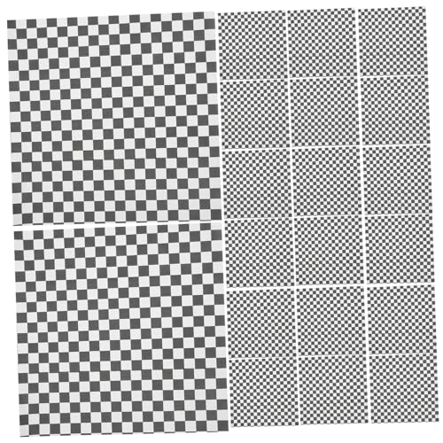 GALPADA 200 Stück Ölbeständiges Schwarz-weiß-rasterpapier Sandwichpapier Süßes Pergamentpapier Karierte Papiereinlagen Hamburger-geschenkpapier Kariertes Seidenpapier Rösterauskleidungen GALPADA 200 Stück Ölbeständiges Schwarz-weiß-rasterpapier Sandwichpapier Süßes Pergamentpapier Karierte Papiereinlagen Hamburger-geschenkpapier Kariertes Seidenpapier Rösterauskleidungen von GALPADA