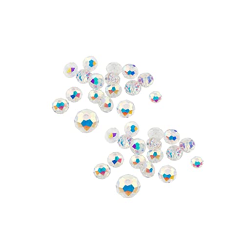 GALPADA 200 Stück Runde Glasperlen Bunte Plattierte Kristallperlen DIY Schmuckherstellung Armband Halskette Zubehör Langlebig und Bruchsicher für Kreative Bastelideen GALPADA 200 Stück Runde Glasperlen Bunte Plattierte Kristallperlen DIY Schmuckherstellung Armband Halskette Zubehör Langlebig und Bruchsicher für Kreative Bastelideen von GALPADA