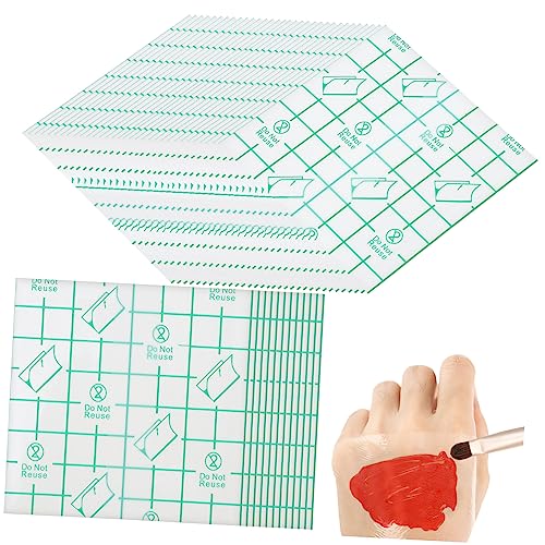 GALPADA 200 Stück Selbstklebende Make Up Paletten Aufkleber Einweg PU Film Transparent für Make Up Künstler Anfänger und Tägliche Anwendung zum Mischen von Foundation und Lippenstift GALPADA 200 Stück Selbstklebende Make Up Paletten Aufkleber Einweg PU Film Transparent für Make Up Künstler Anfänger und Tägliche Anwendung zum Mischen von Foundation und Lippenstift von GALPADA
