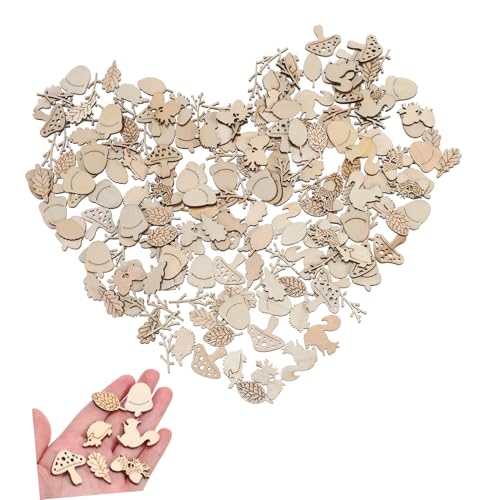 GALPADA 200 Stück Unbehandelte Holzscheiben Runde Holzstücke für DIY Bastelprojekte Glatte Oberfläche Langlebig Vielseitig Verwendbar für Holztiere Bemalen Geburtstagsgirlande Baumrinde GALPADA 200 Stück Unbehandelte Holzscheiben Runde Holzstücke für DIY Bastelprojekte Glatte Oberfläche Langlebig Vielseitig Verwendbar für Holztiere Bemalen Geburtstagsgirlande Baumrinde von GALPADA