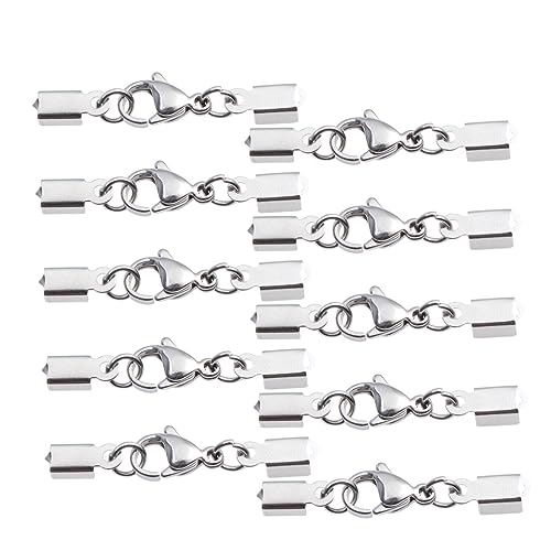 GALPADA 20Stücke DIY Schmuck Verschlüsse Robuste Krabbenverschluss für Armbänder und Ohrringe für Schmuckherstellung Silber GALPADA 20Stücke DIY Schmuck Verschlüsse Robuste Krabbenverschluss für Armbänder und Ohrringe für Schmuckherstellung Silber von GALPADA