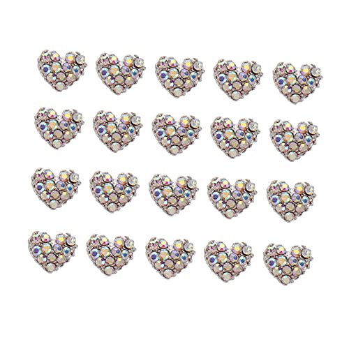 GALPADA 20Stücke Nagelkunst Aufkleber Dekorationen für Maniküre Glitzer Nail Art Zubehör für DIY Nageldesign und Nail Art Projekte von GALPADA