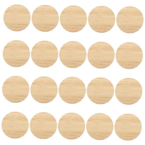 GALPADA 20Stücke Unfertige Malplatte für DIY Projekte Runde Glatte Chips für Basteln und für Persönliche Gestaltung und Aktivitäten GALPADA 20Stücke Unfertige Malplatte für DIY Projekte Runde Glatte Chips für Basteln und für Persönliche Gestaltung und Aktivitäten von GALPADA