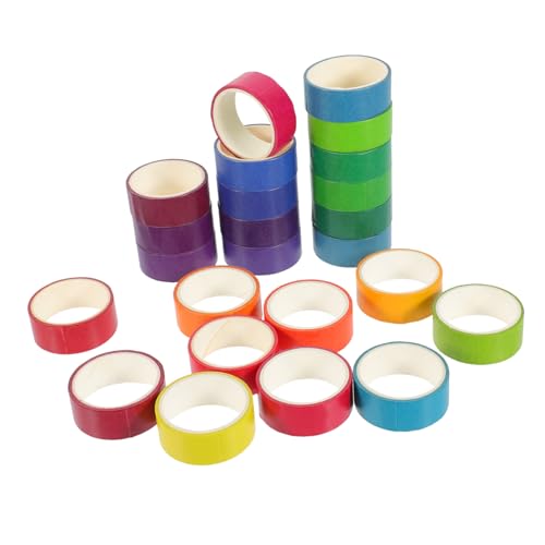 GALPADA 24 Rollen Farben DIY Washi Tape Scrapbook Klebeband Vielseitig Dekorativ für Geschenkverpackung Journaling Handwerk Albumgestaltung GALPADA 24 Rollen Farben DIY Washi Tape Scrapbook Klebeband Vielseitig Dekorativ für Geschenkverpackung Journaling Handwerk Albumgestaltung von GALPADA