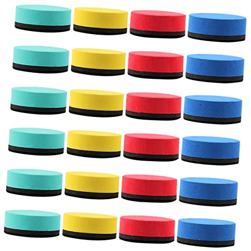 GALPADA 24 Stück Magnetische Whiteboard Radierer Tragbare Filz Eraser für Schule Büro und Zuhause Wiederverwendbar und Waschbar für Trockenlösch Oberflächen GALPADA 24 Stück Magnetische Whiteboard Radierer Tragbare Filz Eraser für Schule Büro und Zuhause Wiederverwendbar und Waschbar für Trockenlösch Oberflächen von GALPADA