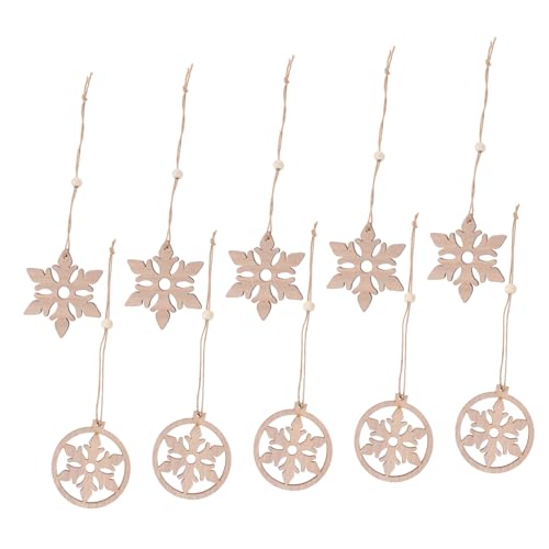 GALPADA 24 Stück Teiliges Holz Schneeflocken zum Bemalen Unfertige Weihnachtsanhänger zum Basteln DIY Blank Xmas Cutouts für Weihnachtsdeko Kreative Holzornamente für Baum und GALPADA 24 Stück Teiliges Holz Schneeflocken zum Bemalen Unfertige Weihnachtsanhänger zum Basteln DIY Blank Xmas Cutouts für Weihnachtsdeko Kreative Holzornamente für Baum und von GALPADA