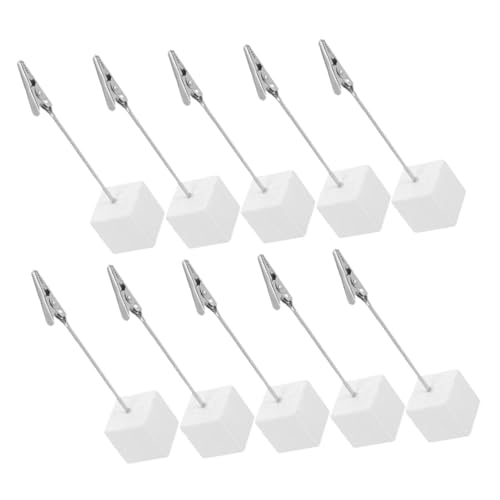 GALPADA 24 Stück Teiliges Memo Clip Holder aus Holz mit Stabilem Alligatorclip und Sockel Weiß Vielseitig für Büro Notizen Fotos und Tischkarten bei Events Praktisch und Tragbar GALPADA 24 Stück Teiliges Memo Clip Holder aus Holz mit Stabilem Alligatorclip und Sockel Weiß Vielseitig für Büro Notizen Fotos und Tischkarten bei Events Praktisch und Tragbar von GALPADA