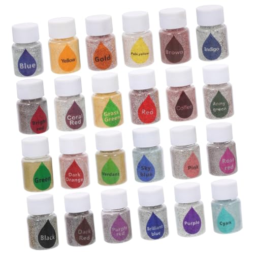 GALPADA 24 Stück Teiliges Tie Dye Pulver Set für DIY Färbungen Bunte Pigmente für Kreative Projekte mit Krawattenfärbung für Erwachsene pro Flasche Kaltwasserlöslich GALPADA 24 Stück Teiliges Tie Dye Pulver Set für DIY Färbungen Bunte Pigmente für Kreative Projekte mit Krawattenfärbung für Erwachsene pro Flasche Kaltwasserlöslich von GALPADA