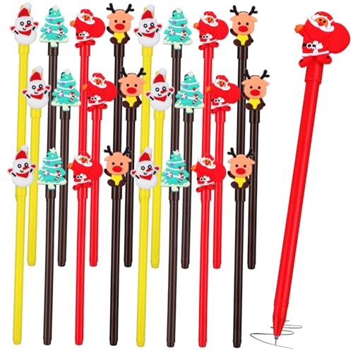 GALPADA 24 Stück Teiliges Weihnachts Gel Stifte mit Niedlichen Cartoon Motiven Langlebige Signatur Stifte für Büro Schule Zuhause Schreibende Vielseitige Weihnachts Kugelschreiber GALPADA 24 Stück Teiliges Weihnachts Gel Stifte mit Niedlichen Cartoon Motiven Langlebige Signatur Stifte für Büro Schule Zuhause Schreibende Vielseitige Weihnachts Kugelschreiber von GALPADA