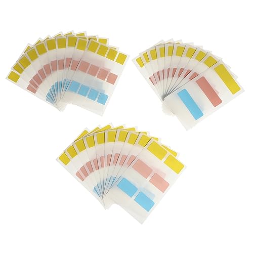 GALPADA 240Stücke Klassifizierungsaufkleber Selbstklebende Notizpads für Zuhause und Büro und Leicht Abreißbar Wiederablösbar für Dokumente und Organisation von GALPADA