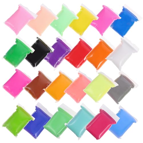 GALPADA 24Packungen Modelliermasse Lufttrocknende Knete für Kreatives DIY Kunsthandwerk Polymer Tonmasse für Jungen und Lebendige Farben für Endlosen von GALPADA