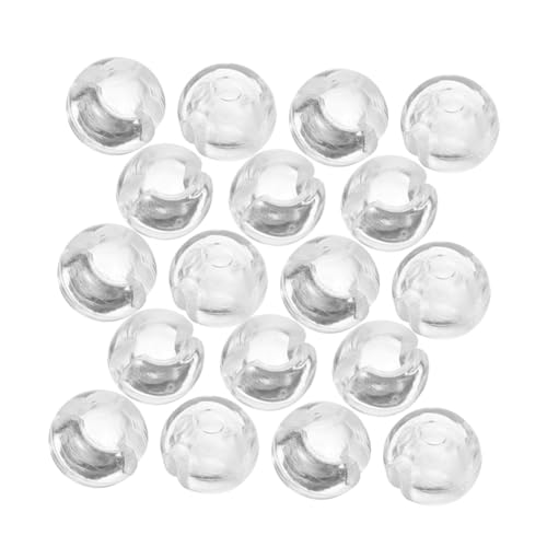 GALPADA 24Stücke Kettenstopper für Jalousien Transparente Perlenstopper Austauschbare Blindvorhangstopper Zubehör für Lamellen Installieren Verwenden von GALPADA