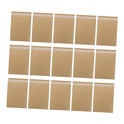 GALPADA 25 Stück Gepolsterte Versandtaschen aus Kraftpapier Selbstklebende Bubble Mailer für Sicheren Versand von Wertvollen Gegenständen GALPADA 25 Stück Gepolsterte Versandtaschen aus Kraftpapier Selbstklebende Bubble Mailer für Sicheren Versand von Wertvollen Gegenständen von GALPADA