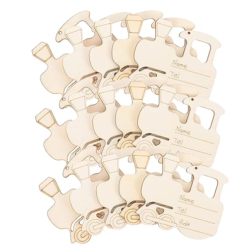 GALPADA 25 Stück Teiliges Hängende Holzscheiben Zugform Blanko Holzanhänger DIY Bastelset für Partydekoration Türanhänger Naturbelassen zum Bemalen und Individuellen Gestalten GALPADA 25 Stück Teiliges Hängende Holzscheiben Zugform Blanko Holzanhänger DIY Bastelset für Partydekoration Türanhänger Naturbelassen zum Bemalen und Individuellen Gestalten von GALPADA