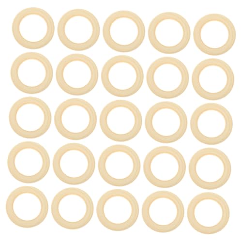 GALPADA 25 Stück Teiliges Holzringe für DIY Holzarbeiten Natürliche Glatte Makramee Ringe für Schmuckherstellung Wanddekoration und Handgemachte Bastelprojekte GALPADA 25 Stück Teiliges Holzringe für DIY Holzarbeiten Natürliche Glatte Makramee Ringe für Schmuckherstellung Wanddekoration und Handgemachte Bastelprojekte von GALPADA