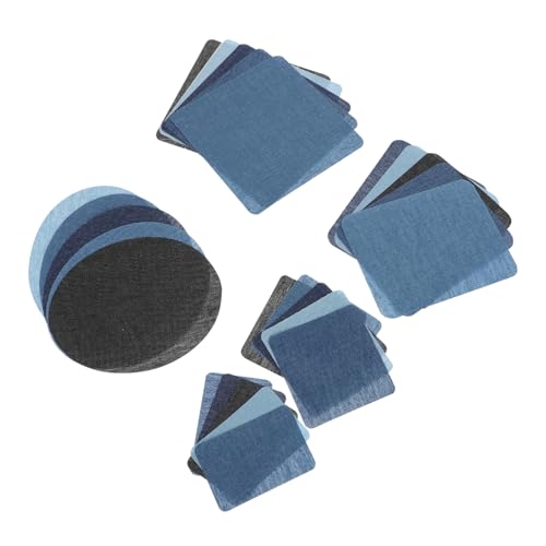 GALPADA 25 Stück Teiliges Jeans Patches zum Aufbügeln Selbstklebende Reparaturflicken für Kleidung Elastische Applikationen für Knie und Ellbogen Vielseitig für Jeans Hemden Rucksäcke GALPADA 25 Stück Teiliges Jeans Patches zum Aufbügeln Selbstklebende Reparaturflicken für Kleidung Elastische Applikationen für Knie und Ellbogen Vielseitig für Jeans Hemden Rucksäcke von GALPADA