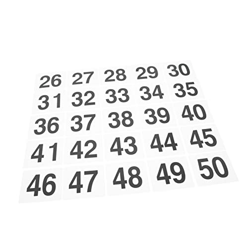 GALPADA 25 Stück Tisch Nummernschild Zahlen Nummeriert Tischnummern Hochzeit Einstellung Für Stichworte Büfett Hochzeitstischnummern Restaurant-tischnummern Transparent Silber Pvc GALPADA 25 Stück Tisch Nummernschild Zahlen Nummeriert Tischnummern Hochzeit Einstellung Für Stichworte Büfett Hochzeitstischnummern Restaurant-tischnummern Transparent Silber Pvc von GALPADA