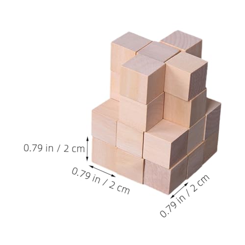 GALPADA 250 Stück Teiliges Kleine Quadratische Bausteine aus Langlebigem Kiefernholz Pädagogische Holzwürfel zum Basteln und Bauen Fördert Feinmotorik und Kreativität bei Kindern GALPADA 250 Stück Teiliges Kleine Quadratische Bausteine aus Langlebigem Kiefernholz Pädagogische Holzwürfel zum Basteln und Bauen Fördert Feinmotorik und Kreativität bei Kindern von GALPADA