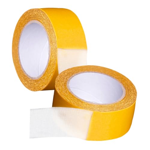 GALPADA 2Rollen Doppelseitiges Teppichklebeband Starkes Flexibles Klebeband für Innen und Außenanwendungen zur Befestigung von Teppichen Läufern und Hohe Haftkraft GALPADA 2Rollen Doppelseitiges Teppichklebeband Starkes Flexibles Klebeband für Innen und Außenanwendungen zur Befestigung von Teppichen Läufern und Hohe Haftkraft von GALPADA