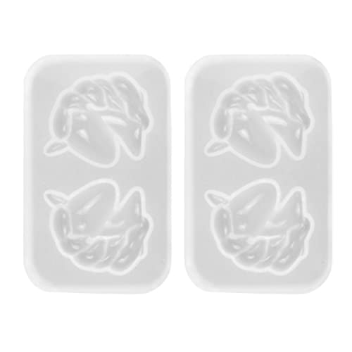 GALPADA 2Stücke Kreative Einhorn Silikonform für DIY Epoxidharz Langlebige Gießform für Tischdeko und Schmuckherstellung Einfach zu Bedienen Reinigen für Bastelprojekte von GALPADA