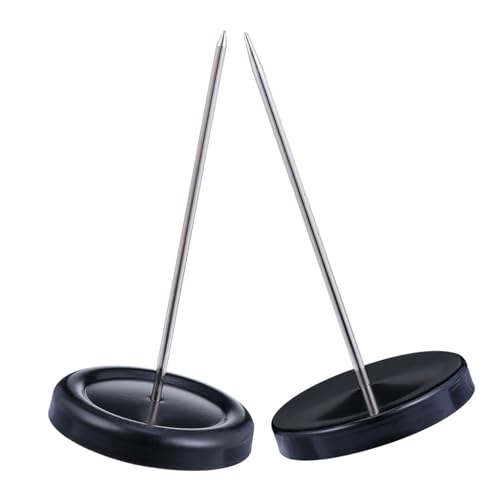 GALPADA 2Stücke Metall Quittungshalter mit Stabiler Basis Memo Halter für Restaurant Büro und Hotel Effektiver Zettelspießer Quittungs und Rechnungshalter Rostfrei und Langlebig GALPADA 2Stücke Metall Quittungshalter mit Stabiler Basis Memo Halter für Restaurant Büro und Hotel Effektiver Zettelspießer Quittungs und Rechnungshalter Rostfrei und Langlebig von GALPADA