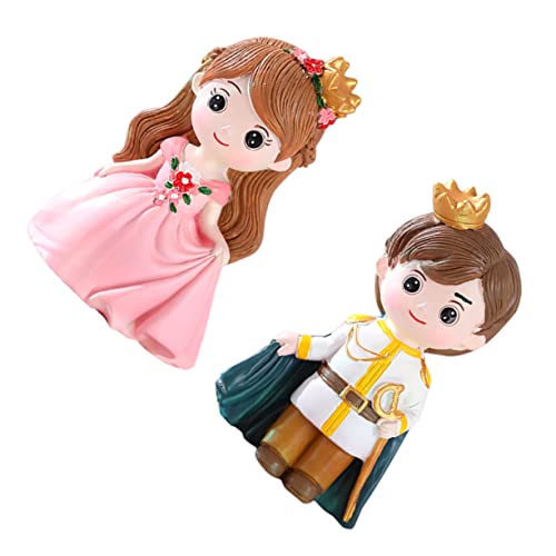 GALPADA 2Stücke Prinzessin Prinz Tortenaufleger aus Harz für Geburtstagsfeiern Cartoon Kuchendekoration für Kindergeburtstag Langlebig Vielseitig Einsetzbar GALPADA 2Stücke Prinzessin Prinz Tortenaufleger aus Harz für Geburtstagsfeiern Cartoon Kuchendekoration für Kindergeburtstag Langlebig Vielseitig Einsetzbar von GALPADA