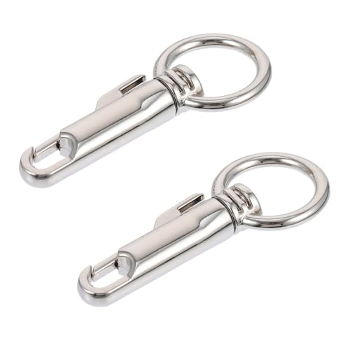 GALPADA 2Stücke Taschen Schnapphaken Metall Schlüsselanhänger Clips für DIY Haushaltsprojekte Zubehör für Schlüsselketten Handtaschen und Dekorationen GALPADA 2Stücke Taschen Schnapphaken Metall Schlüsselanhänger Clips für DIY Haushaltsprojekte Zubehör für Schlüsselketten Handtaschen und Dekorationen von GALPADA
