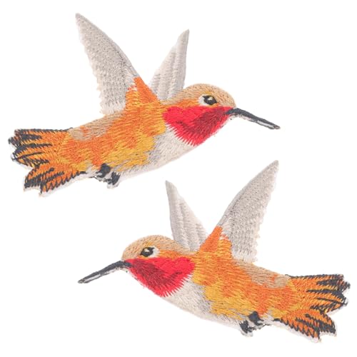 GALPADA 2Stücke Vogelförmige Bügelflicken Hochwertige Stickpatches für Kleidung DIY Dekoration Langlebig und Hautfreundlich für Pullover GALPADA 2Stücke Vogelförmige Bügelflicken Hochwertige Stickpatches für Kleidung DIY Dekoration Langlebig und Hautfreundlich für Pullover von GALPADA