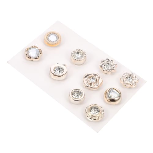 GALPADA 2sätze Kleidung Magnetische Knöpfe Diy Druckknöpfe Anti-entleerungsknöpfe Kleidungs-magnetdruckknopf Mantelknopf Kleid Knöpfe von GALPADA