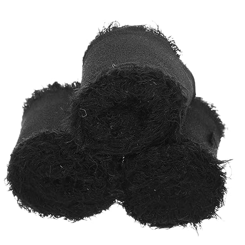 GALPADA 3 Rollen Dekoratives Fransenband Chiffon pro Rolle Atmungsaktives Stoffband für Geschenkverpackung Brautsträuße DIY Bastelprojekte Langlebiges Schleifenband für Partydekoration GALPADA 3 Rollen Dekoratives Fransenband Chiffon pro Rolle Atmungsaktives Stoffband für Geschenkverpackung Brautsträuße DIY Bastelprojekte Langlebiges Schleifenband für Partydekoration von GALPADA