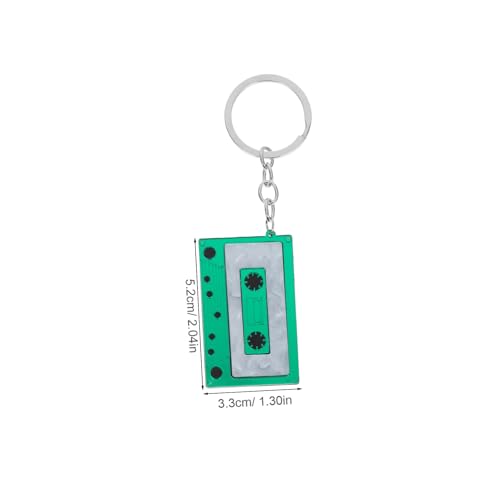 GALPADA 3 STÜCKE Teiliges Retro Acryl Schlüsselanhänger Geometrisch Doppelseitig Kassette Anhänger für Damen Teenager Geburtstagsgeschenk Vintage Party Accessoires GALPADA 3 STÜCKE Teiliges Retro Acryl Schlüsselanhänger Geometrisch Doppelseitig Kassette Anhänger für Damen Teenager Geburtstagsgeschenk Vintage Party Accessoires von GALPADA
