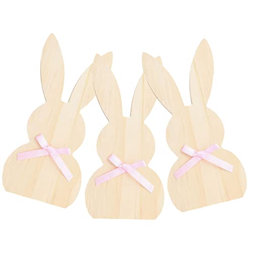 GALPADA 3 Stück Buntes Bogen Holzschild realistisch Wohnung Hasen Mini Kaninchenfigur unvollendetes Holzhandwerk Häschenausschnitt Bunny Craft Kaninchenzubehör Zufällige Farbe GALPADA 3 Stück Buntes Bogen Holzschild realistisch Wohnung Hasen Mini Kaninchenfigur unvollendetes Holzhandwerk Häschenausschnitt Bunny Craft Kaninchenzubehör Zufällige Farbe von GALPADA