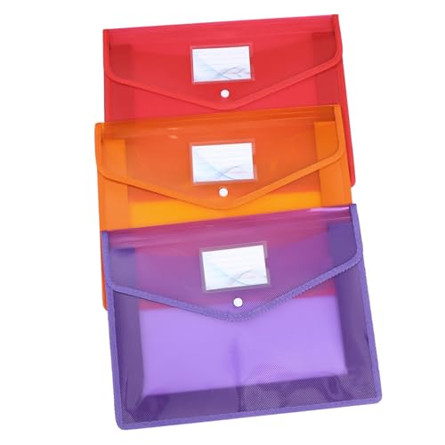 GALPADA 3 Stück Großes von Wasserdichten Dokumentenordnern mit Druckknopf Aufbewahrungstaschen Orange und Rot für Büroorganisation und Dokumentenlagerung GALPADA 3 Stück Großes von Wasserdichten Dokumentenordnern mit Druckknopf Aufbewahrungstaschen Orange und Rot für Büroorganisation und Dokumentenlagerung von GALPADA