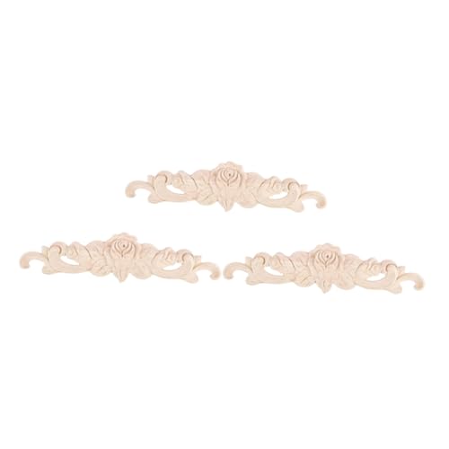 GALPADA 3 Stück Massive Holz Ecke Blumenzubehör Möbel Und Hüttendekor Dekoration Dekorativ Modern Wohnzimmerzubehör Party Led Schnitzaufkleber Innere Hochzeit Hölzern GALPADA 3 Stück Massive Holz Ecke Blumenzubehör Möbel Und Hüttendekor Dekoration Dekorativ Modern Wohnzimmerzubehör Party Led Schnitzaufkleber Innere Hochzeit Hölzern von GALPADA