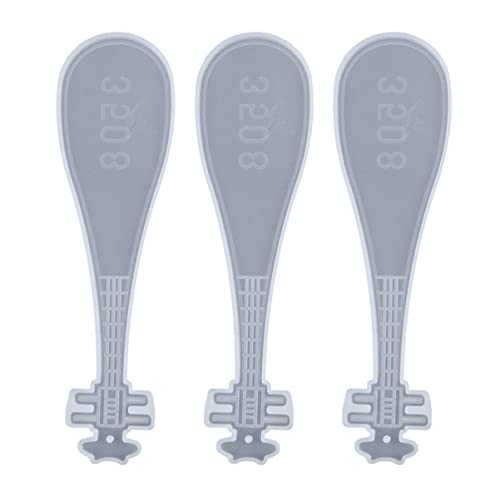 GALPADA 3 Stück Silikon Gießform für Kreative Lesezeichen DIY Mold für Handarbeiten Flexibel Transparent und Leicht zu Reinigen für Persönliche und Bastelprojekte von GALPADA
