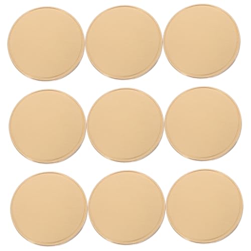 GALPADA 3 Stück Teiliges Blanker Messing Münzen zum Gravieren Robuste Diy Metallrohlinge für Künstlerische Handwerksprojekte Geburtstags und Reisememorabilien Langlebige Sammlerstücke GALPADA 3 Stück Teiliges Blanker Messing Münzen zum Gravieren Robuste Diy Metallrohlinge für Künstlerische Handwerksprojekte Geburtstags und Reisememorabilien Langlebige Sammlerstücke von GALPADA