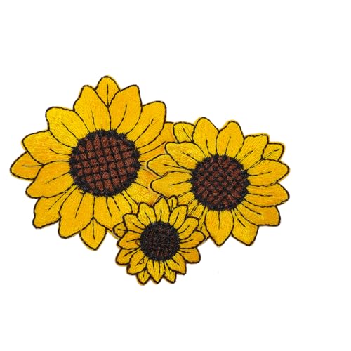 GALPADA 3 Stück Teiliges Diy Sonnenblume Stickerei Applikation Bügelpatch für Kleidung Taschen Jeans zum Dekorieren Reparieren und Personalisieren Ihrer Outfits GALPADA 3 Stück Teiliges Diy Sonnenblume Stickerei Applikation Bügelpatch für Kleidung Taschen Jeans zum Dekorieren Reparieren und Personalisieren Ihrer Outfits von GALPADA