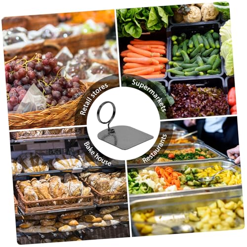 GALPADA 3 Stück Teiliges Preisetikettenhalter aus Robustem Metall Langlebige Preisschild Clips für Werbung und Preisanzeige im Einzelhandel für Supermarkt und Geschäft Rostfrei und GALPADA 3 Stück Teiliges Preisetikettenhalter aus Robustem Metall Langlebige Preisschild Clips für Werbung und Preisanzeige im Einzelhandel für Supermarkt und Geschäft Rostfrei und von GALPADA