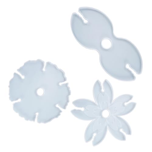 GALPADA 3 Stück Teiliges Silikon Weinregal Form Flexible Epoxidharz Gießform für DIY Weinglashalter Langlebig Transparent Vielseitig mit Trockenblumen und Glitzereffekt für von GALPADA
