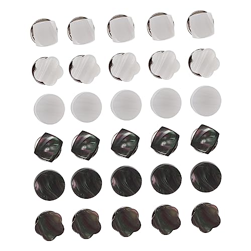 GALPADA 30 Stück Anti Licht Knopfbrosche Knöpfe Kleidung Niedliche Anstecknadeln Broschen Kleidung Button Pins Modeaccessoires Für Frauen Flache Anstecknadel Hemdkragen Verschluss GALPADA 30 Stück Anti Licht Knopfbrosche Knöpfe Kleidung Niedliche Anstecknadeln Broschen Kleidung Button Pins Modeaccessoires Für Frauen Flache Anstecknadel Hemdkragen Verschluss von GALPADA