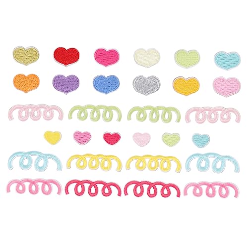 GALPADA 30 Stück Farbige Stoffflecken Streifen für Stoff Kleidungsflicken aufnähen Applikationen für Kleidung Flicken für Kleidung DIY Nähpatch gestickte Aufnäher Polyester Bunt GALPADA 30 Stück Farbige Stoffflecken Streifen für Stoff Kleidungsflicken aufnähen Applikationen für Kleidung Flicken für Kleidung DIY Nähpatch gestickte Aufnäher Polyester Bunt von GALPADA